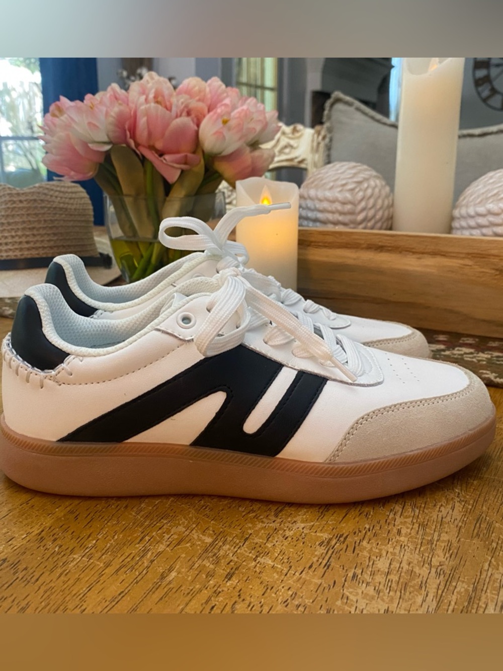 LUCKY STEP Retro Sneakers for Women size 8.5